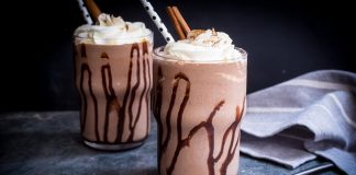 Yadda Ake Chocolate Milkshake milkshake