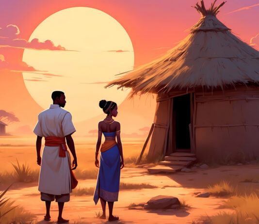 Tatsuniyar Wata Mata Mai ’Ya’ya Biyu